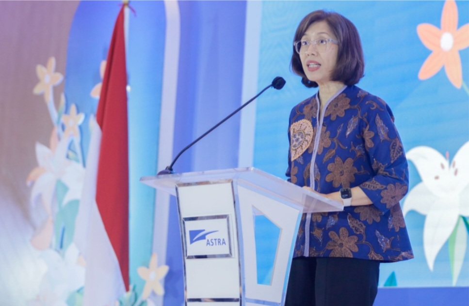 Direktur Astra Gita Tiffani Boer dalam acara Astra Young Women Network 2024, Senin di Menara Astra Jakarta (30/9)