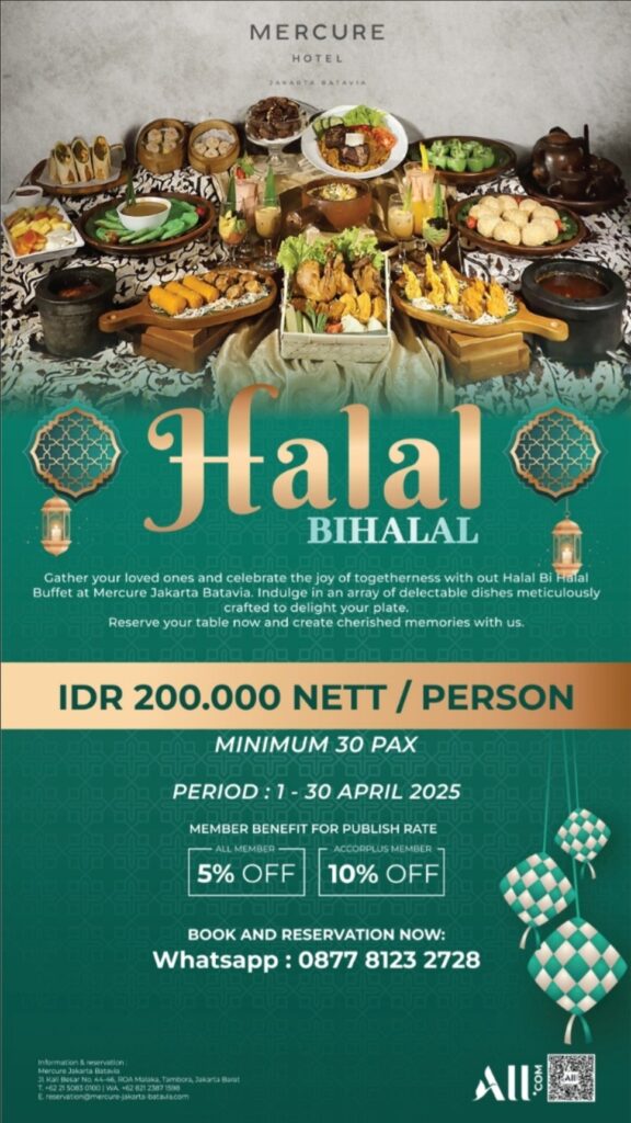 Halal Bihalal Package Mercure Jakarta Batavia