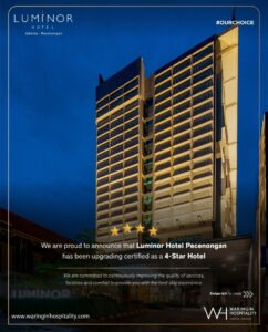 Luminor Hotel Jakarta – Pecenongan Resmi Menyandang Status Hotel Bintang 4 di Jantung Kota Jakarta !