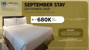 Holiday Inn Express Jakarta International Expo Hadirkan Promo “September Stay,  September Save” Nikmati Menginap Hemat dengan Fasilitas Lengkap