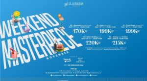 Kreatif Tanpa Batas di Weekend Masterpiece, JS Luwansa Hotel and Convention Center