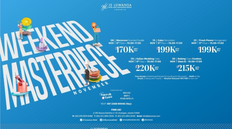 Weekend Masterpiece, JS Luwansa Hotel and Convention Center