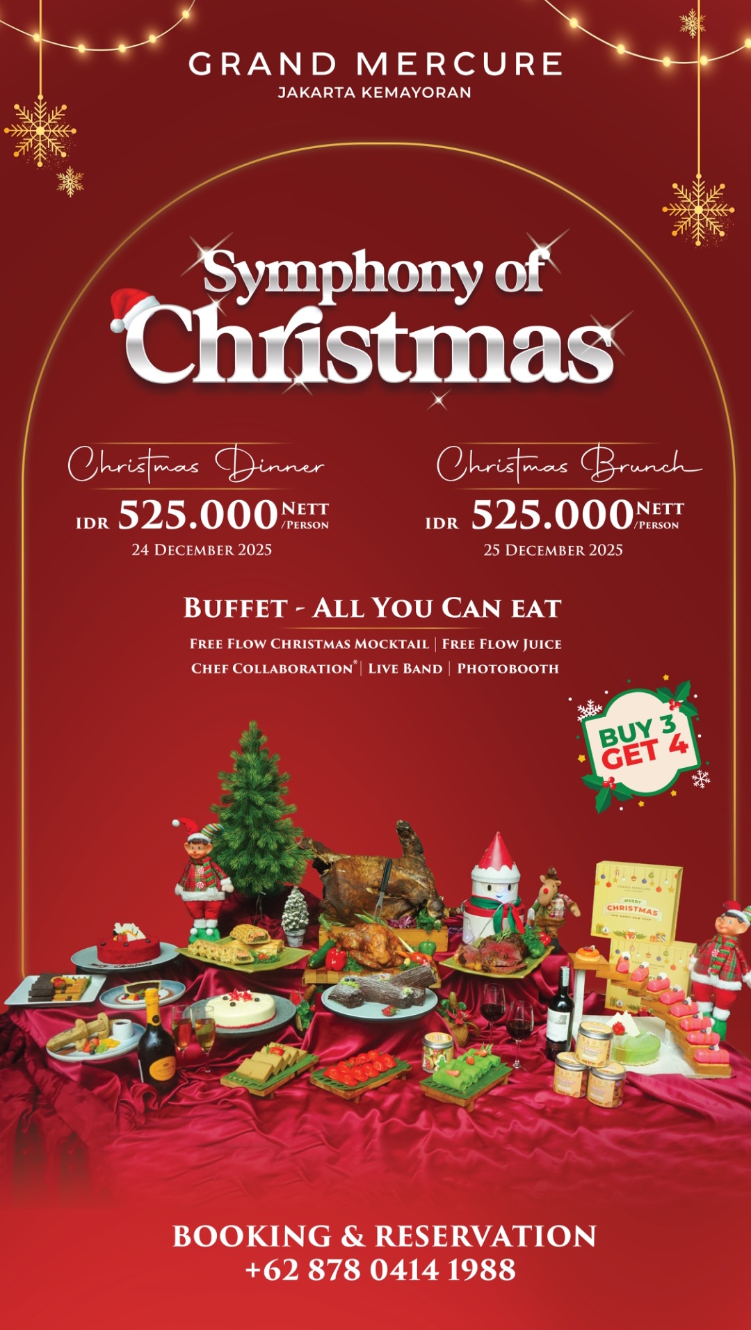 Kemeriahan Symphony of Christmas Hingga Cowboy Under the STARS Dihadirkan Dalam Rangka Liburan Akhir Tahun di Hotel Grand Mercure Jakarta Kemayoran