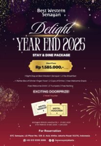 Best Western Senayan Luncurkan “Delight Year End 2025” Stay & Dine Package