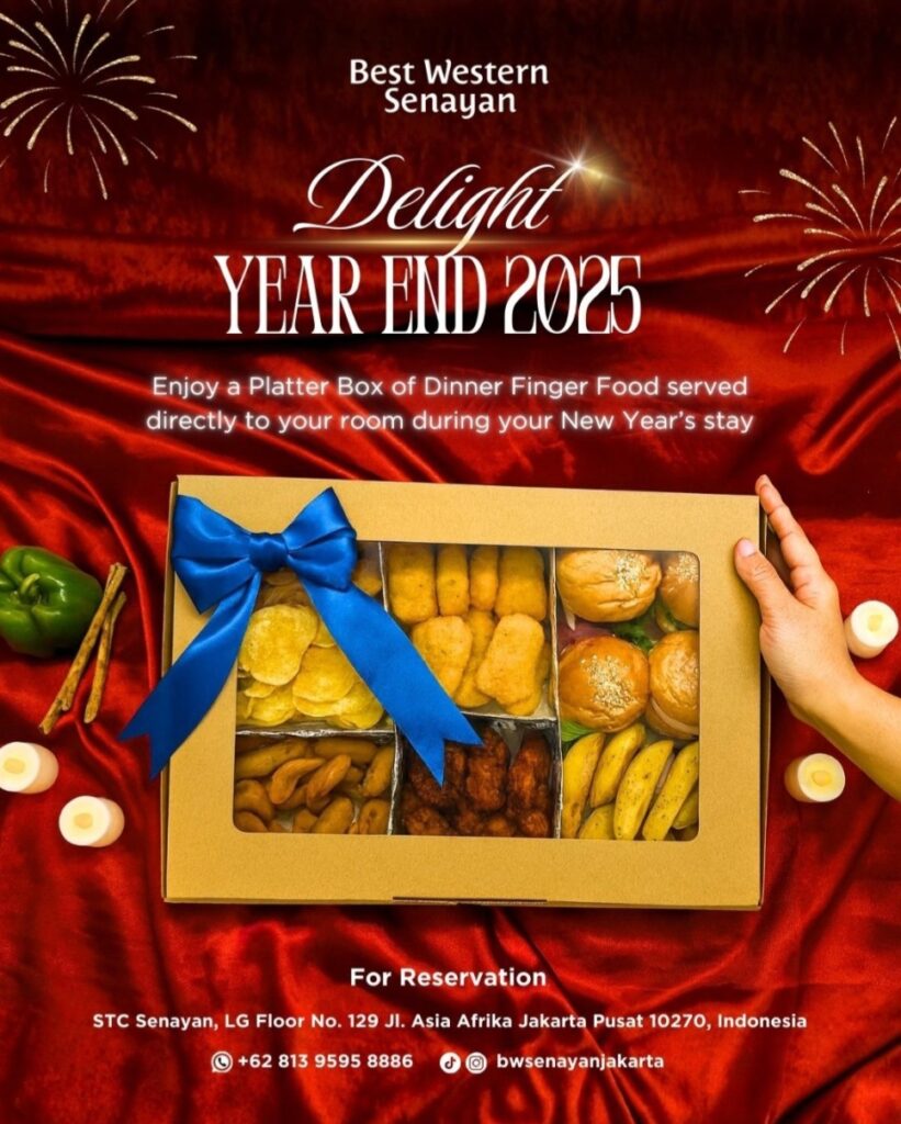 Best Western Senayan “Delight Year End 2025” Stay & Dine Package