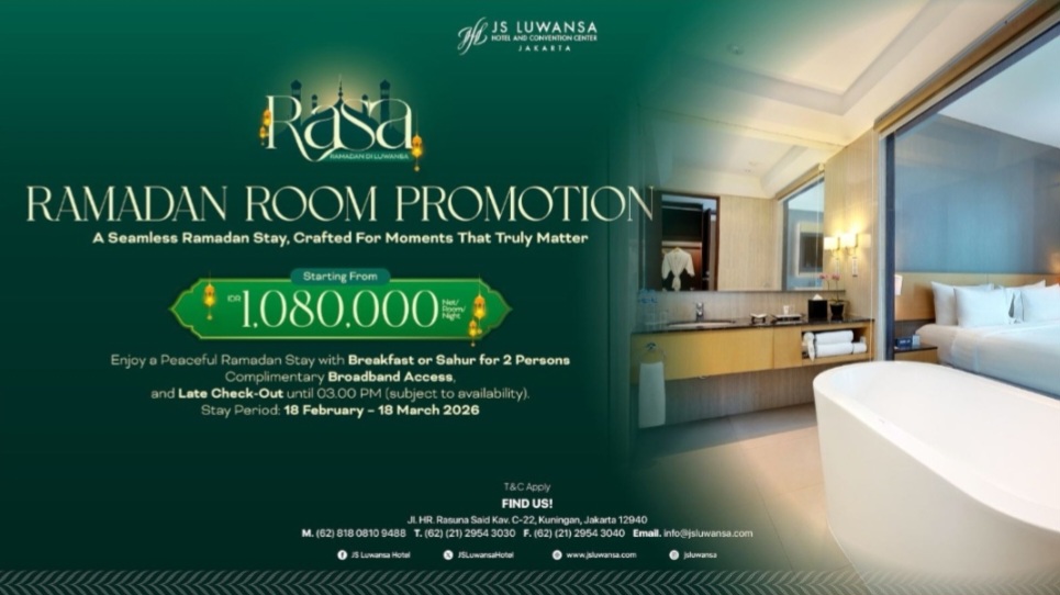 JS Luwansa Hotel and Convention Center Jakarta Ramadan Room Promotion