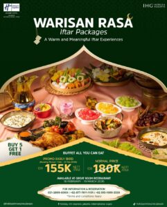 Rayakan Ramadan 2026 dengan Warisan Rasa Iftar dan Blessed Night Stay di Holiday Inn Express Jakarta International Expo