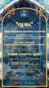The Tribrata Darmawangsa Rayakan Milestone 8 Tahun “QUBA”: Hadirkan Perjalanan Kuliner “Heavenly Flavors” di Ramadan 2026