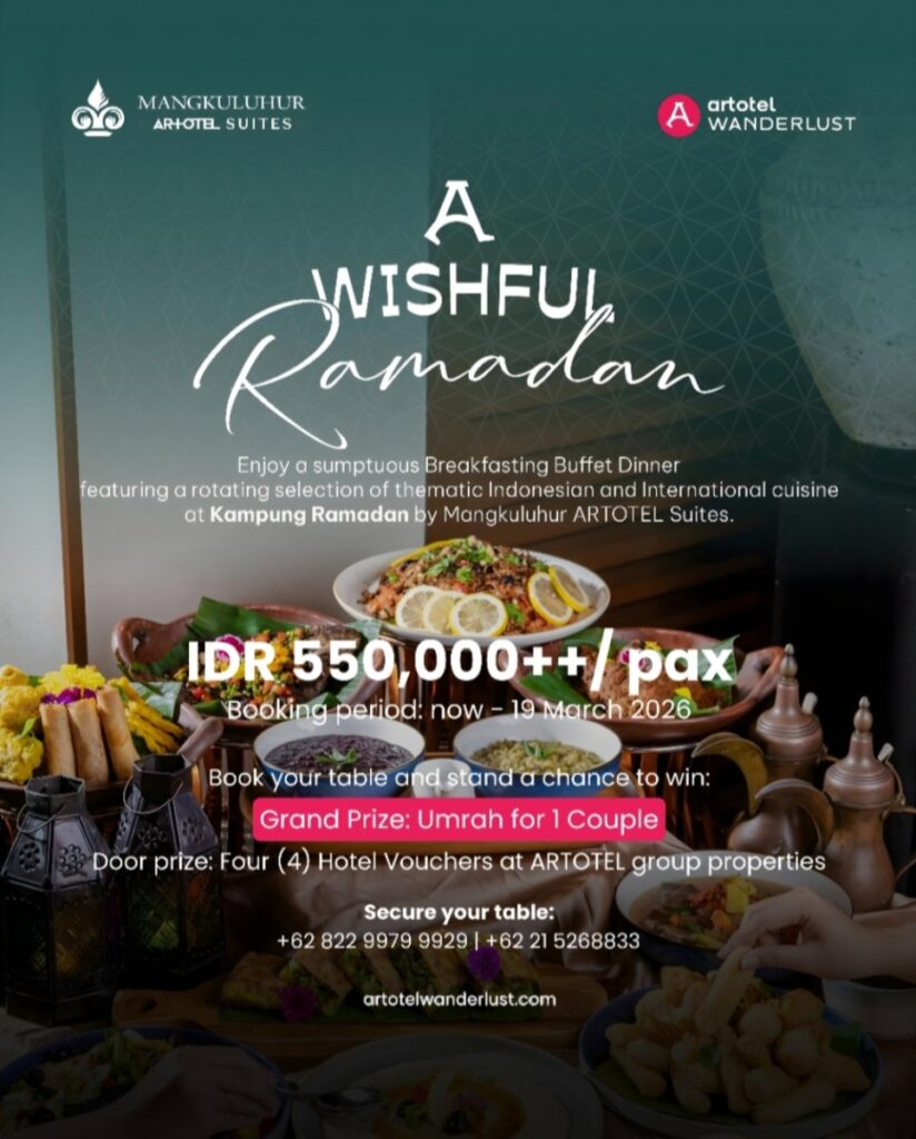 Mangkuluhur ARTOTEL Suites “Kampung Ramadan di Mangkuluhur” dengan Hadiah Utama Umrah