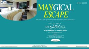 Nikmati “Maygical Escape” Staycation Nyaman & Promo Kuliner Menarik di Holiday Inn Express Jakarta International Expo