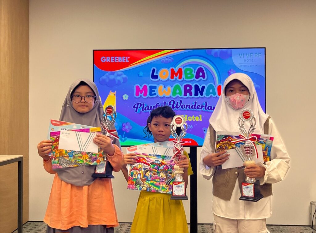 VIVERE Hotel, ARTOTEL Curated Gelar Lomba Mewarnai