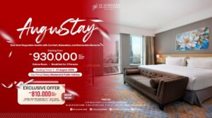 Sambut Hari Kemerdekaan, JS Luwansa Hotel and Convention Center Jakarta Menghadirkan Promo Menginap “AuguStay” dan Kuliner Khas “Gabus Pucung Proklamasi”